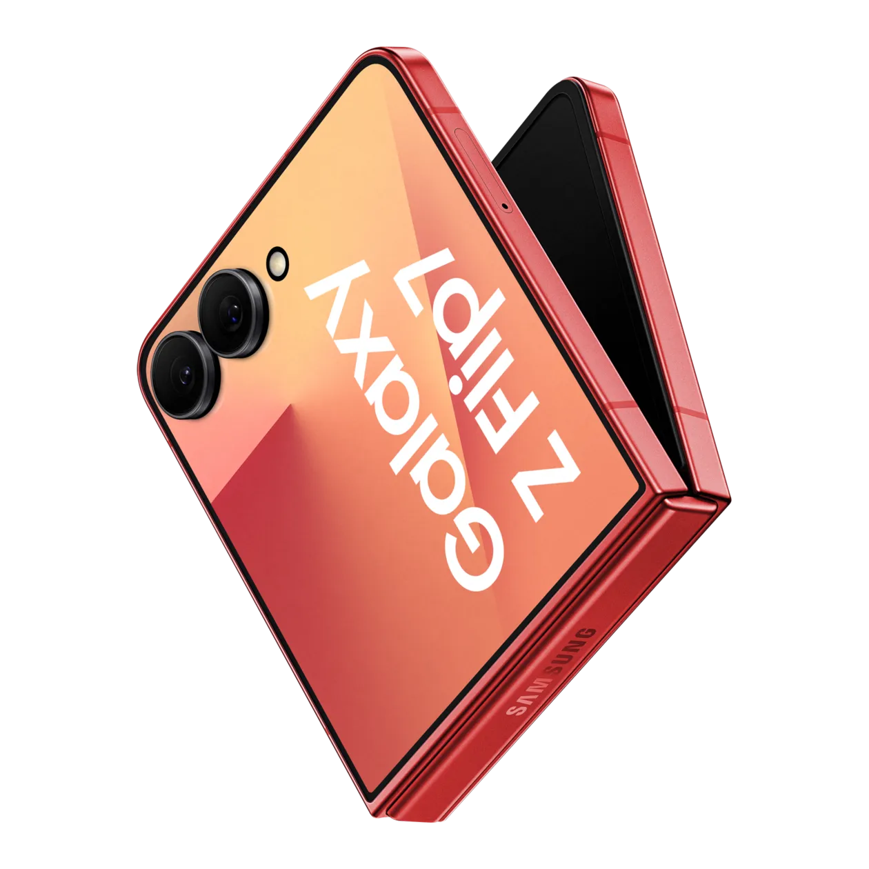 Samsung Galaxy Z Flip7 Smartphone, 256 GB, Coralred - Worldshop