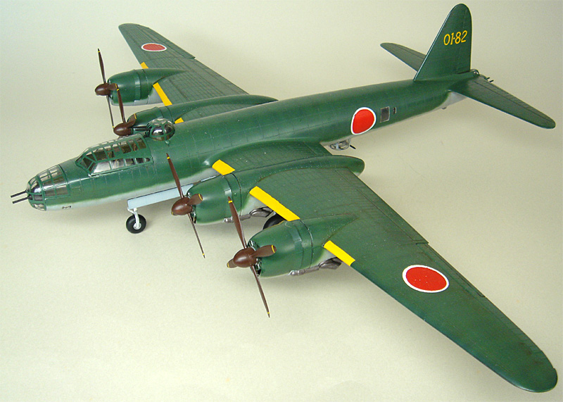 Big キット作り倒し （第14回） 連山 （ハセガワ 1/72） その2 塗装編