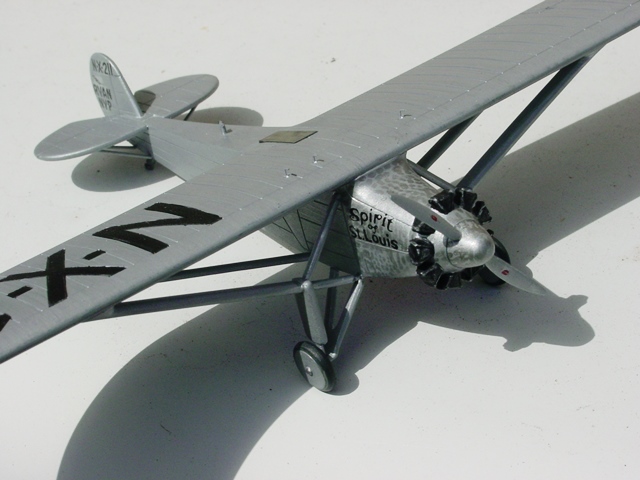 スピリット・オブ・セントルイス」 (テスター 1/72)