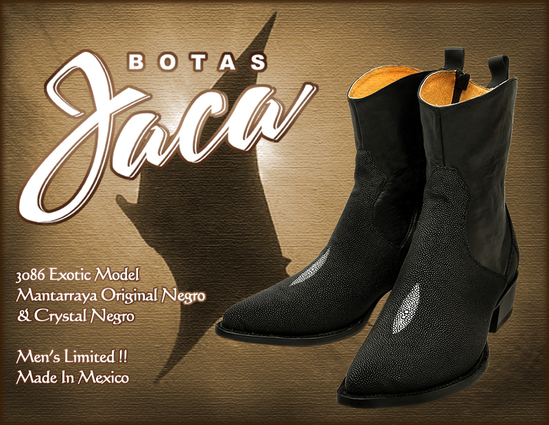 ハカ（Botas Jaca）3086 Black Stingray の詳細ページです｜Western