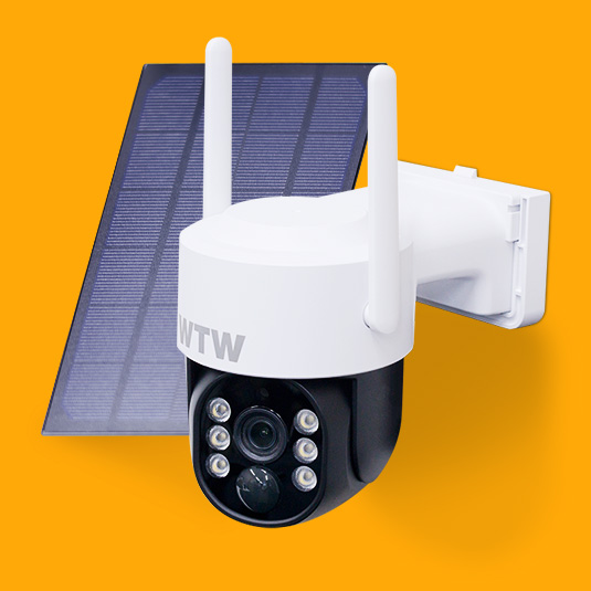 ZZ Payment ソーラー防犯カメラ ホワイト 1107-012 ZZ Payment