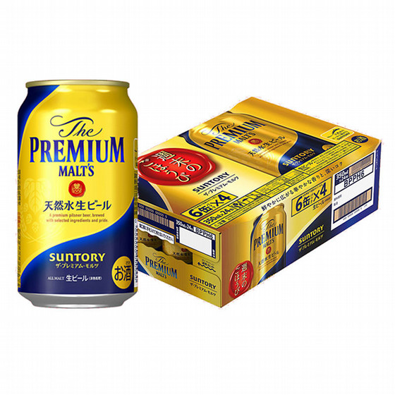 サントリー］ザ・プレミアム・モルツ350ml缶 24本入り - 東武の食品