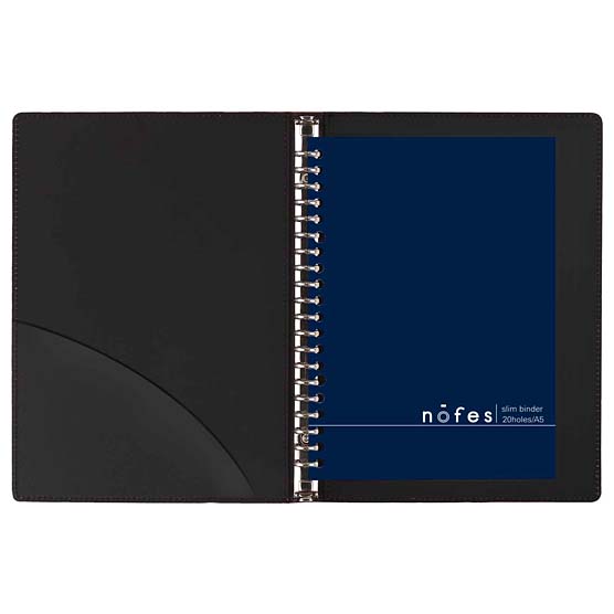 バインダー nofes A5 リザードピンク QE151P｜ダ・ヴィンチなど手帳の