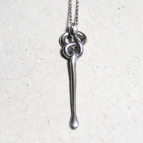 gunda - ”ロングタイプ” ステルスネックレス / シルバー / LONG