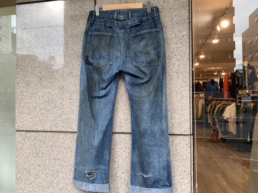 RRL/ダブルアールエル】USA製のダメージデニムをご紹介します