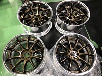 WORK EMOTION ZR10 チタンブロンズカラー 2P 18インチ入荷♪ | 店舗お