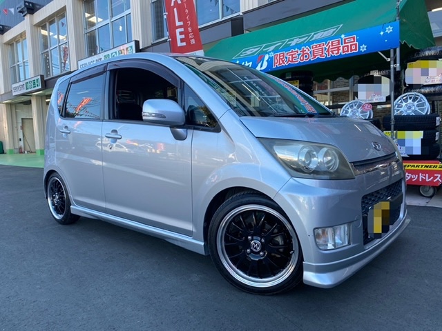 ダイハツ L175S ムーヴ】車高調取付けです | 店舗おススメ情報