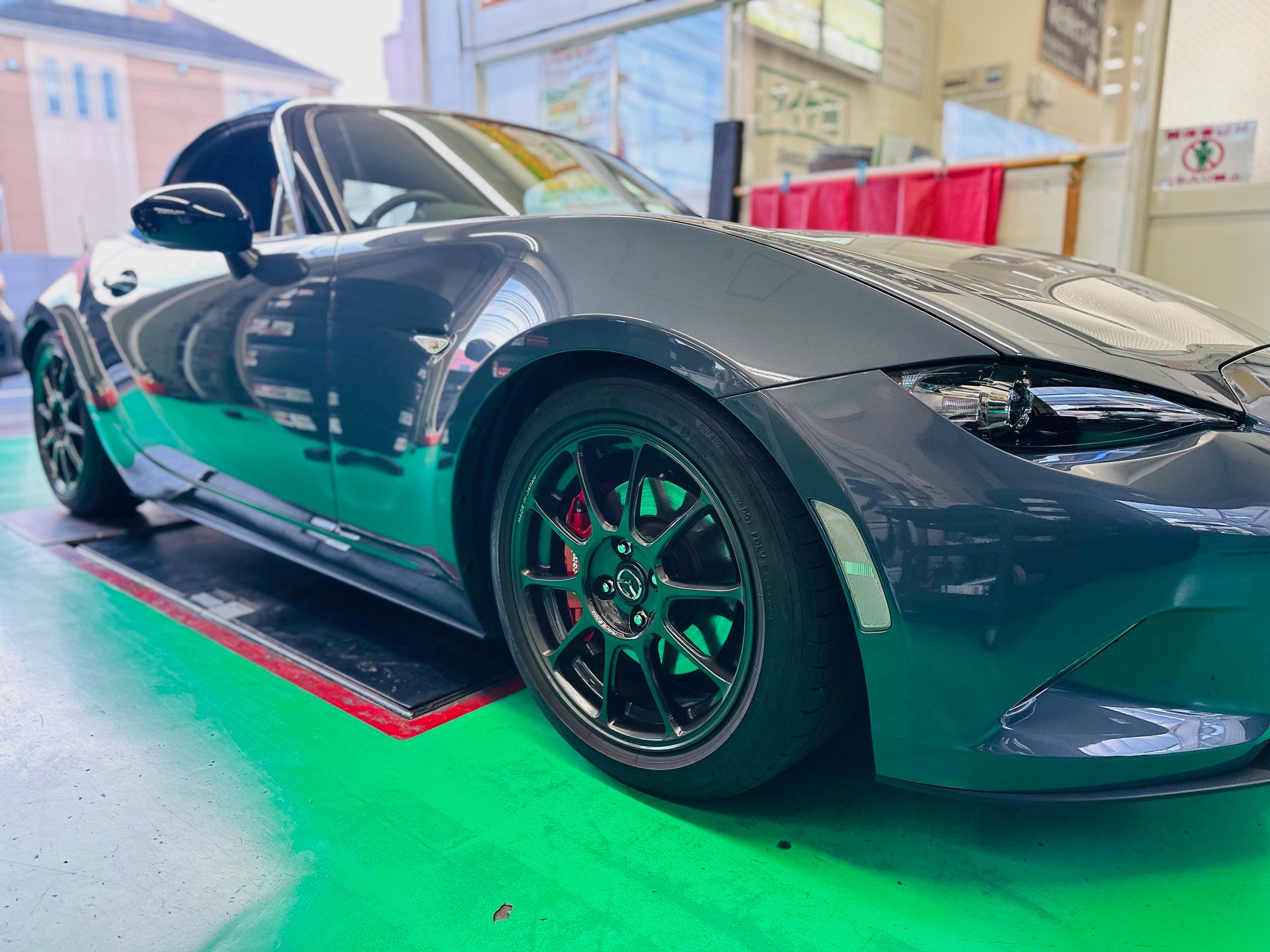 マツダ ロードスター（ND5RC） TEIN FLEX-Z車高調 取付