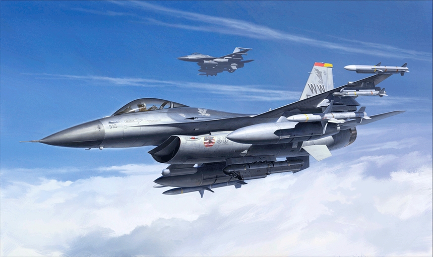 Lockheed Martin F-16Cj (Block 50) Fighting Falcon / Tamiya USA