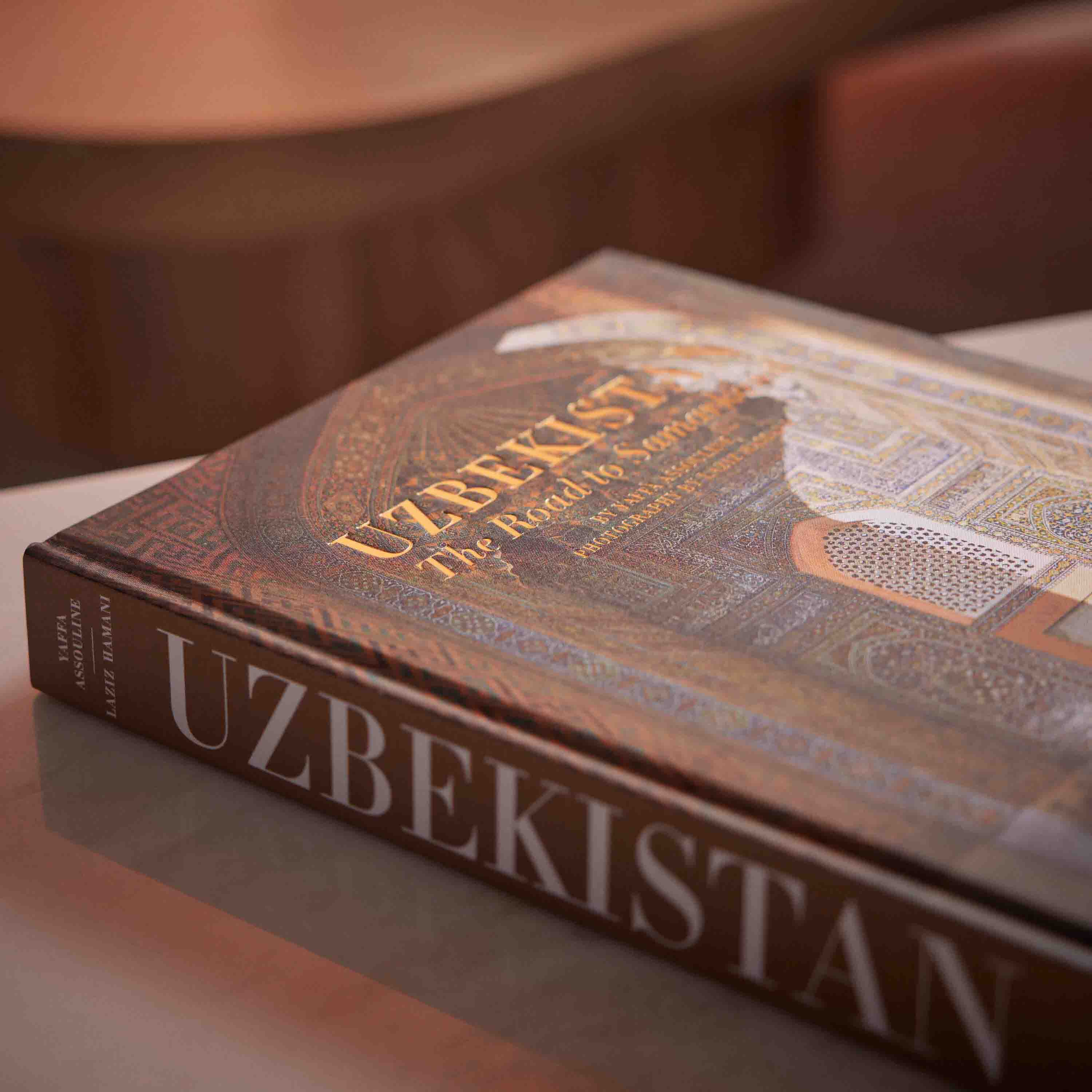Assouline Uzbekistan The Road to Samarkand Book 33x25cm | Tanagra UAE