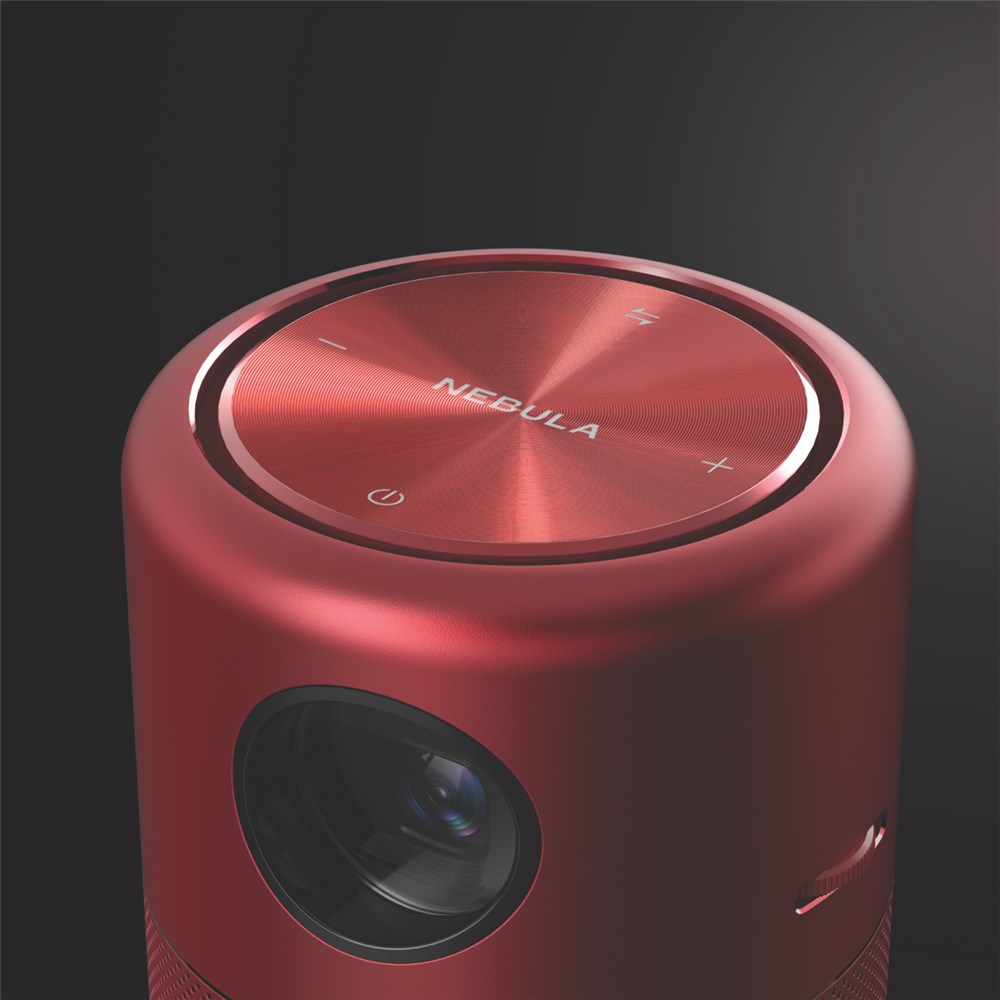 Nebula Capsule Portable Projector Red - Theodist