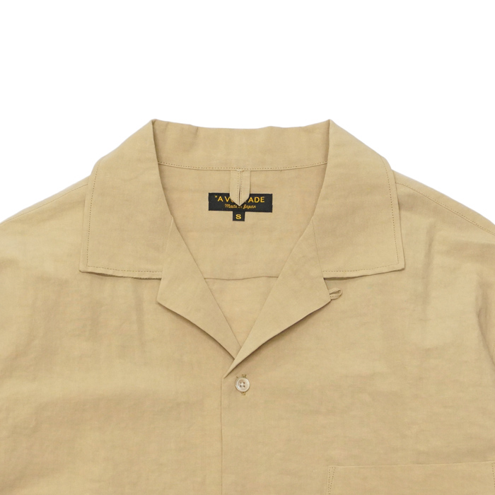 A VONTADE（アボンタージ）Open Collar Shirts（オープンカラーシャツ