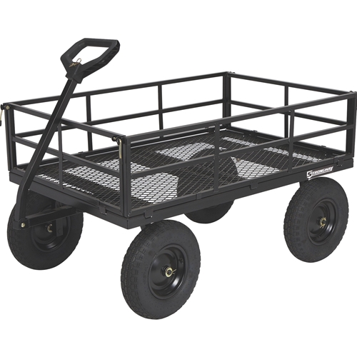 Strongway 12 ft³ Steel Cart - 1500-lb Capacity & 52