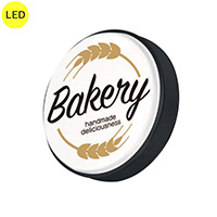 袖（突出し）看板】タテヤマアドバンス 丸タイプ ADS-4508KT-LED