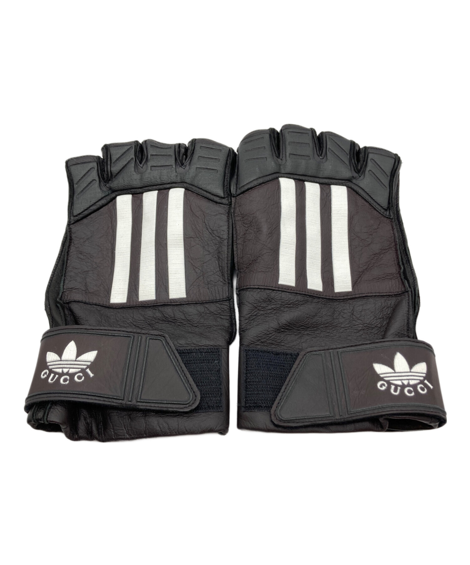 中古・古着通販】adidas (アディダス) GUCCI (グッチ) レザーグローブ