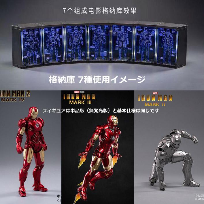ZDTOYS】中動玩具 アイアンマン マーク1/マーク2/マーク3/マーク4