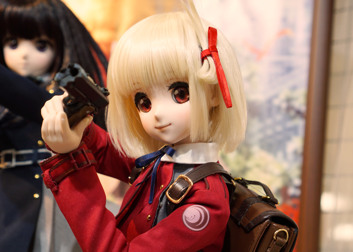 特別展示中のリコリス・リコイル「DDS 錦木千束」＆こだわりポイントを