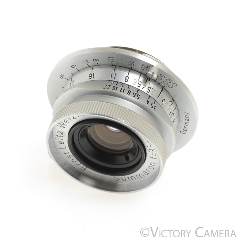 Leica Summaron 3.5cm 35mm F3.5 L39 LTM Screw Mount Lens (feet) [EXC+]