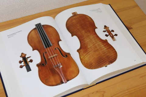 横断的にさまざまな楽器が見られる図鑑 ヴァイオリン教室