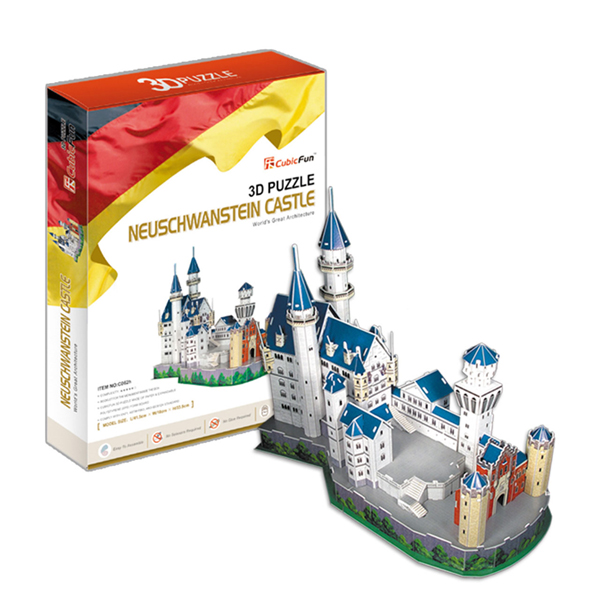 3D 立体パズル ノイシュヴァンシュタイン城 | ゆめ画材