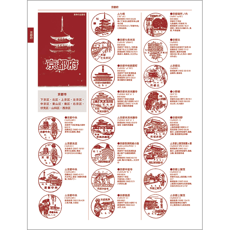 切手・趣味の通信販売｜スタマガネット 風景印大百科 1931-2017 西日本