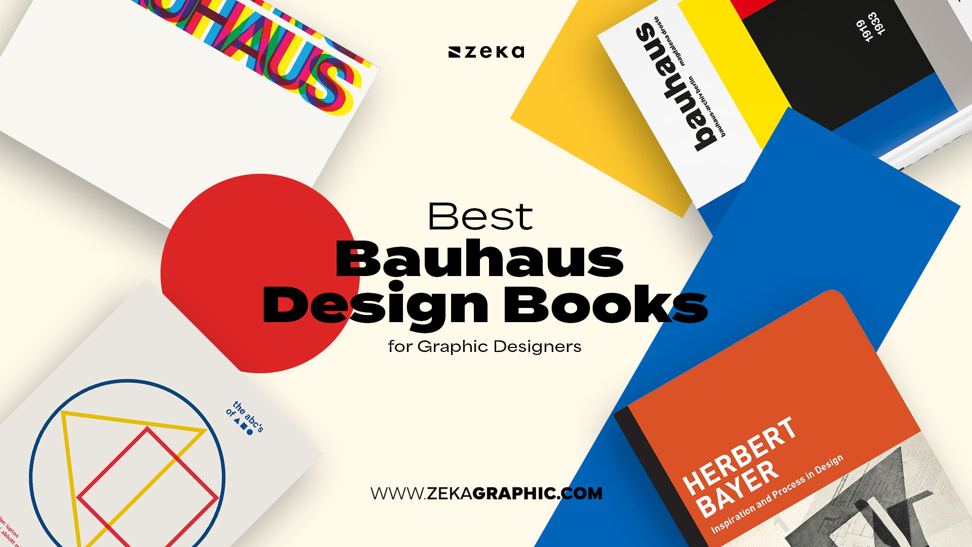 Best Bauhaus Design Books for Graphic Designers - Zeka Design