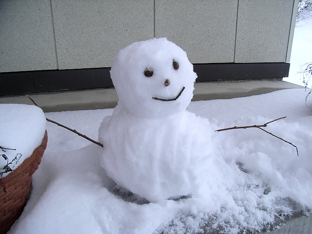 天神のページ : ゆきだるま