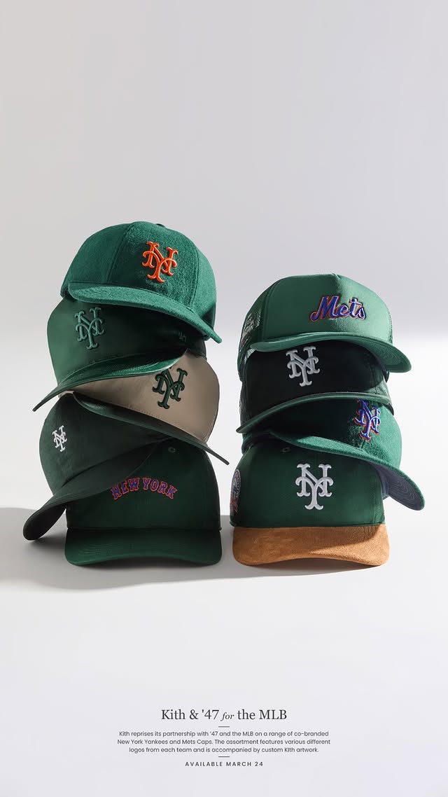 KITH × '47 の新作コラボキャップが発売 - Yakkun StreetFashion Media