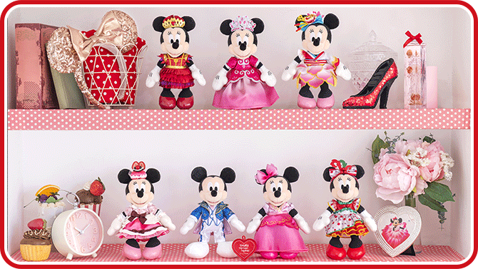 トータリー・ミニーマウス』のグッズ紹介!ぬいぐるみバッジは歴代の