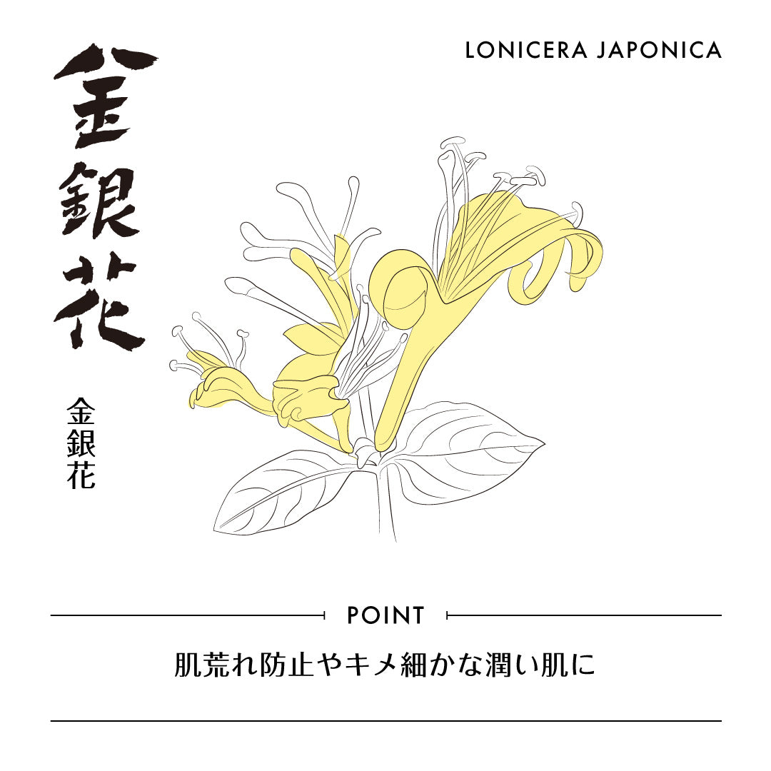 キンギンカソープ 金銀花 115g