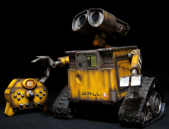WALL・E ウォーリー ラジコンU-コマンド リペイント完成品□