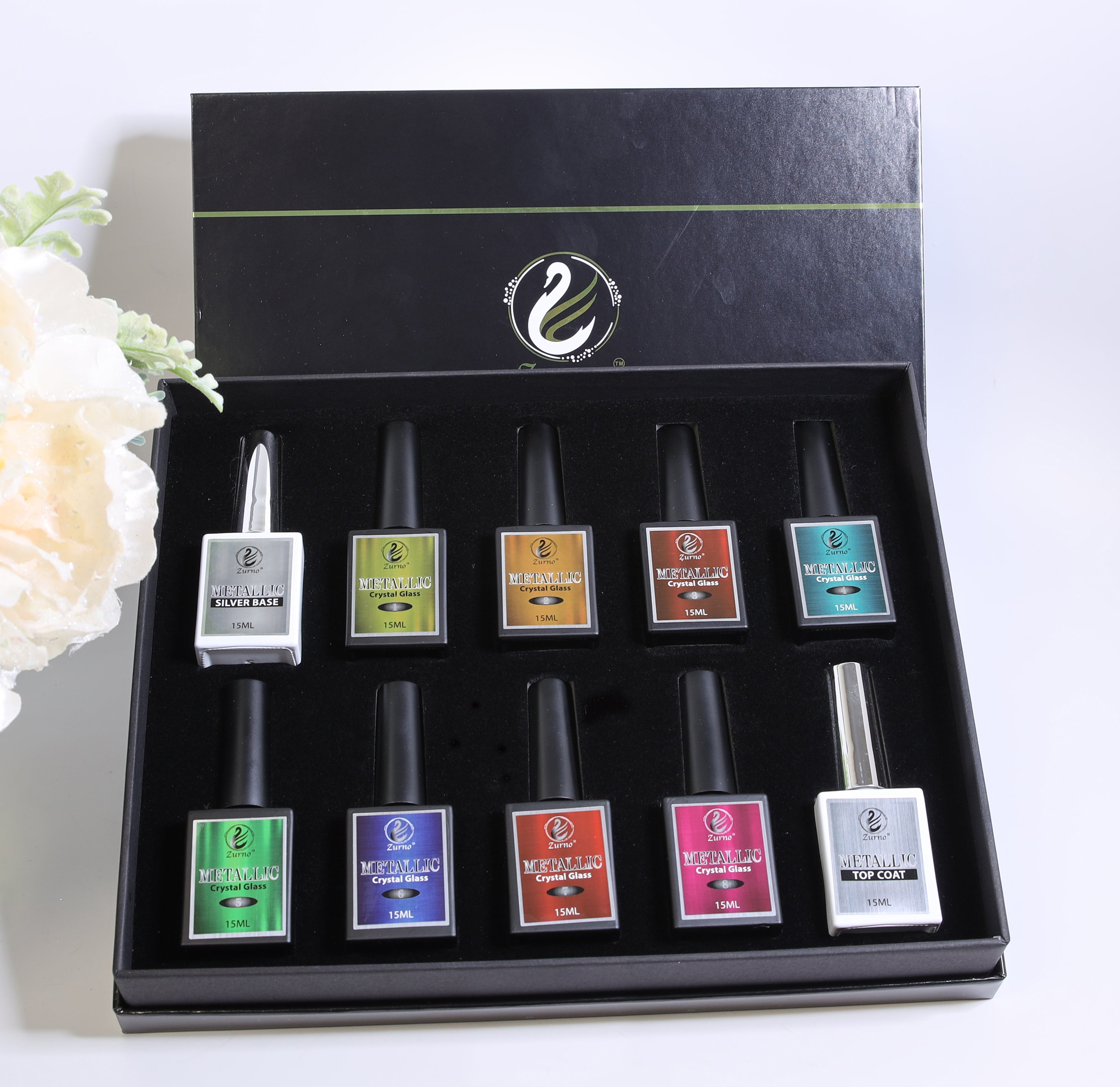 METALLIC GEL SET – Nailsjobs by Zurno