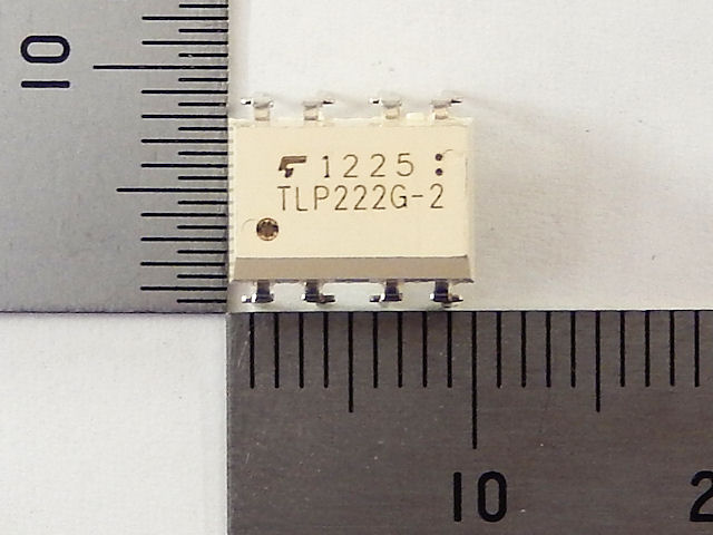 2回路入フォトカプラー フォトリレー 350V0.12A TLP222G-2: オプト