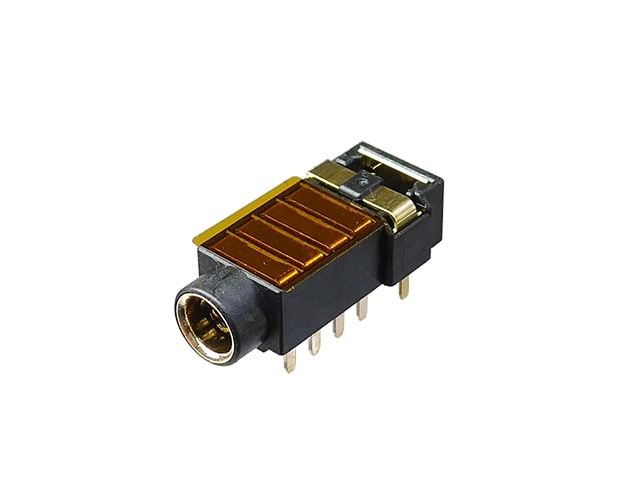 4.4mm5極バランス接続ジャック 基板取付用 NBA1-24-001: ケーブル