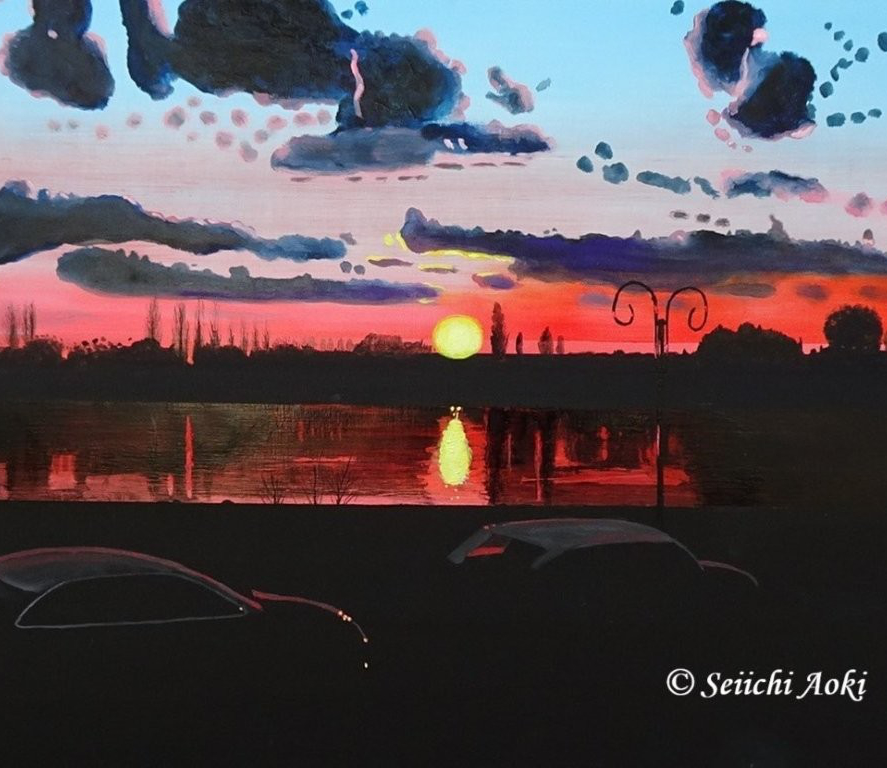 画家 青木誠一 Biography of activity