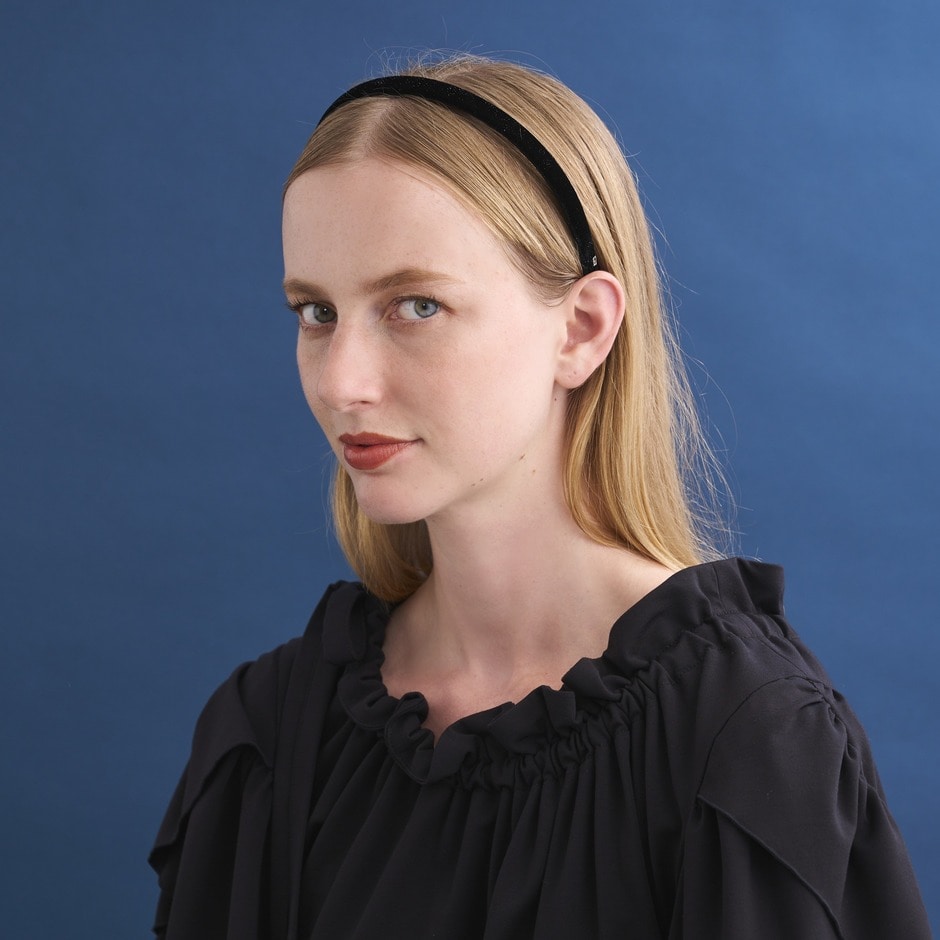 カチューシャ (1 cm)｜ALEXANDRE DE PARIS（アレクサンドル ドゥ パリ）