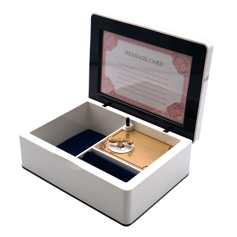 ニデック オルゴール 23弁 DA923W フレーム付ジュエリーボックス 星に