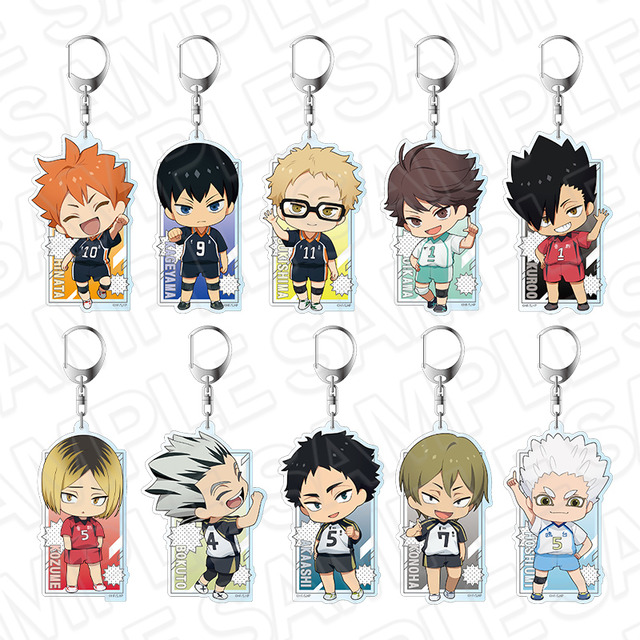 ハイキュー!!」日向翔陽、影山飛雄、孤爪研磨らがキュートな二等身で