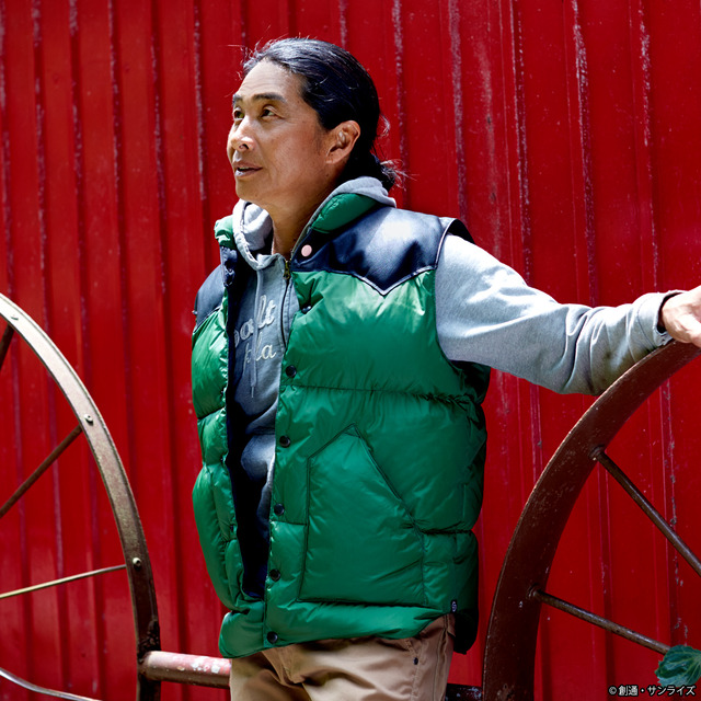 機動戦士ガンダム」本格ダウンベスト発売！ 伝説の米国ブランド