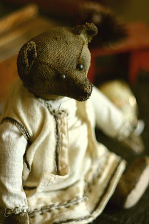 アンティークベア HERMANN ネコ ぬいぐるみ ヘルマン ドイツ 20180515