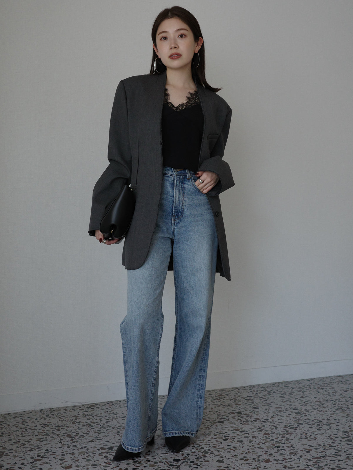 レーストリムカップインキャミソール