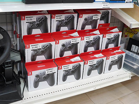 Nintendo Switch「Proコントローラー」が2,420円から！ジャンク品が