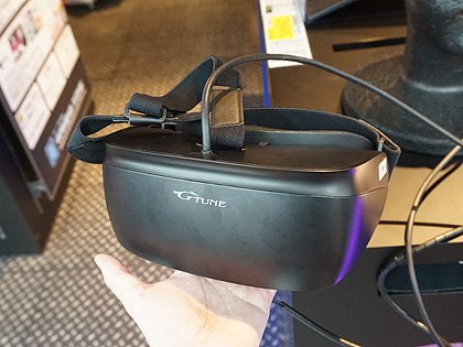 G-Tuneの格安VR HMD「GTCVRBK1」が発売、SteamVR対応で価格は16,800円