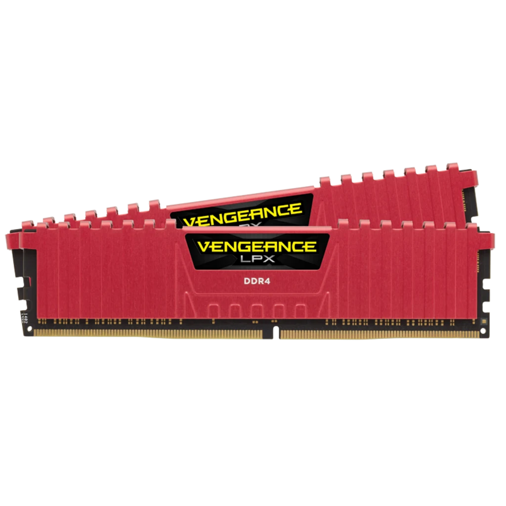 VENGEANCE® LPX 16GB (2 x 8GB) DDR4 DRAM 3000MHz C15 Memory Kit - Red