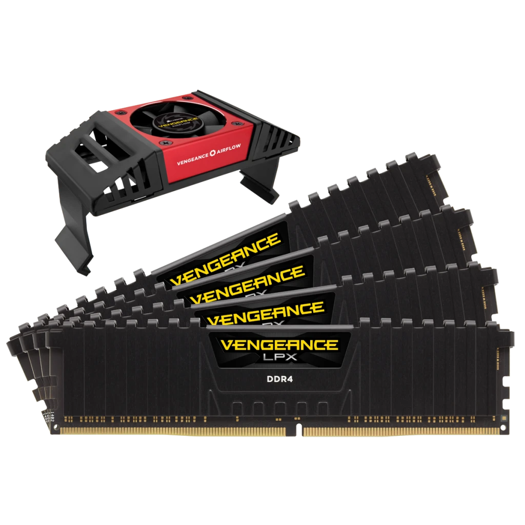 VENGEANCE® LPX 32GB (4 x 8GB) DDR4 DRAM 3600MHz C18 Memory Kit - Black
