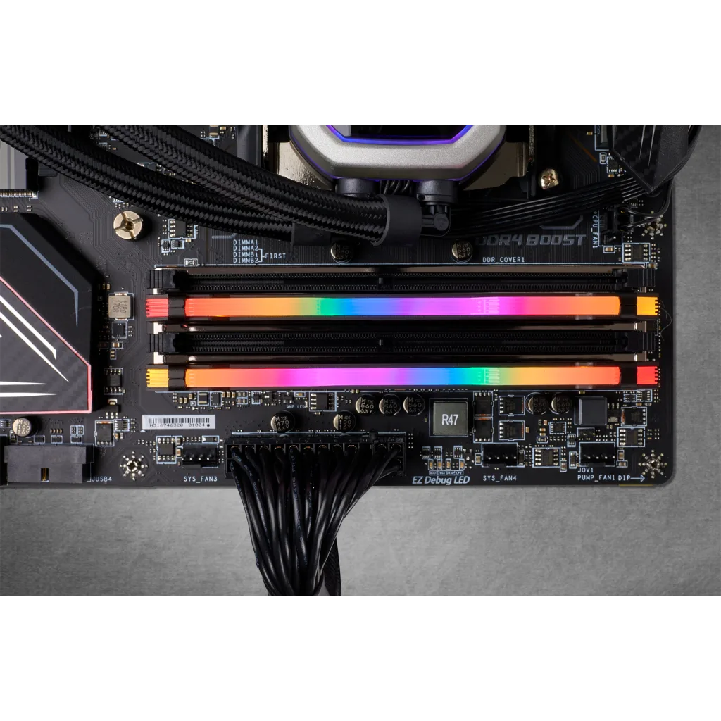 VENGEANCE® RGB PRO 32GB (2 x 16GB) DDR4 DRAM 3000MHz C16 Memory