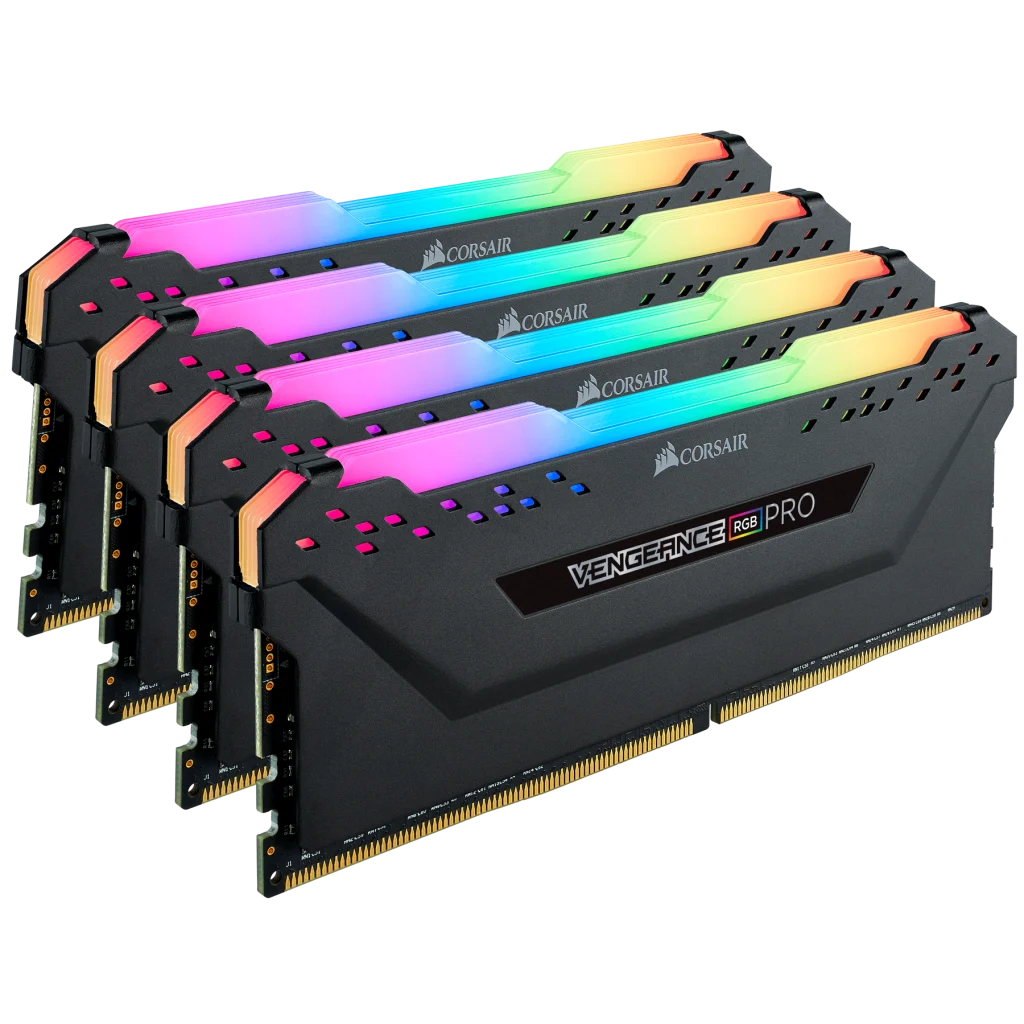 VENGEANCE® RGB PRO 32GB (4 x 8GB) DDR4 DRAM 3600MHz C18 Memory Kit