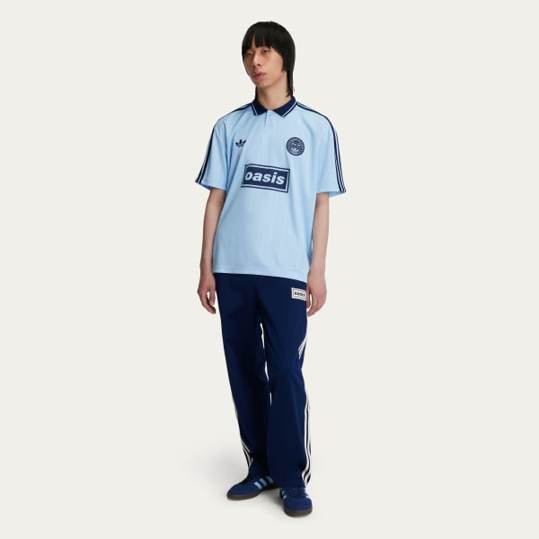 adidas Originals × Oasis ツアー ジャカード ジャージ - ブルー