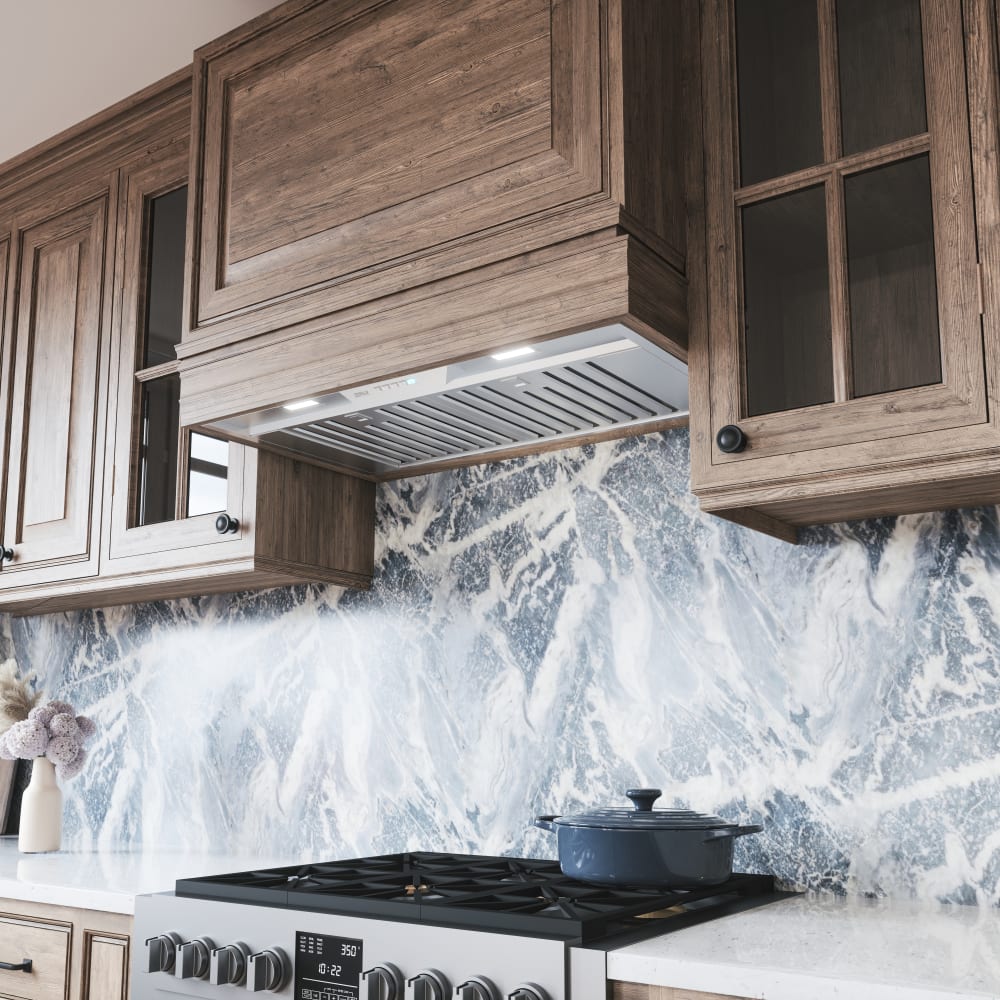 Zephyr AK9546AS Wall Hood Insert with 3-Speed 600 CFM Motor