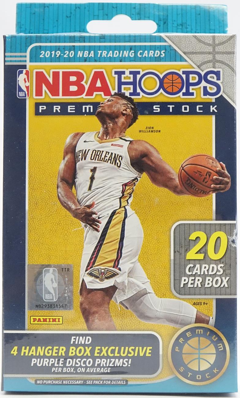 2019/20 Panini Hoops Premium Stock Basketball Hanger Box | DA Card